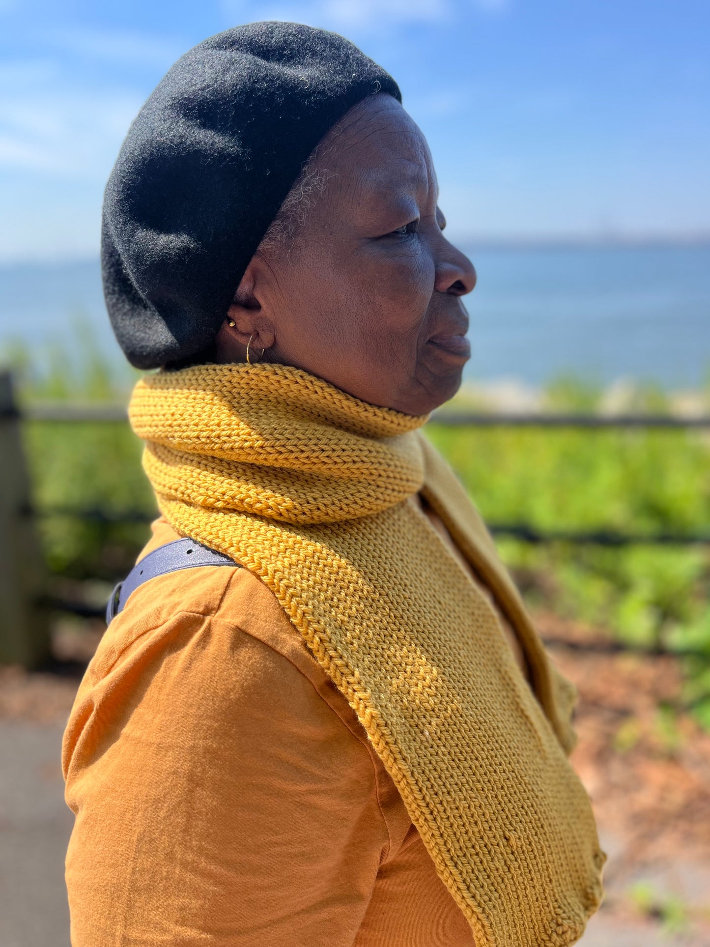 Golden Scarf