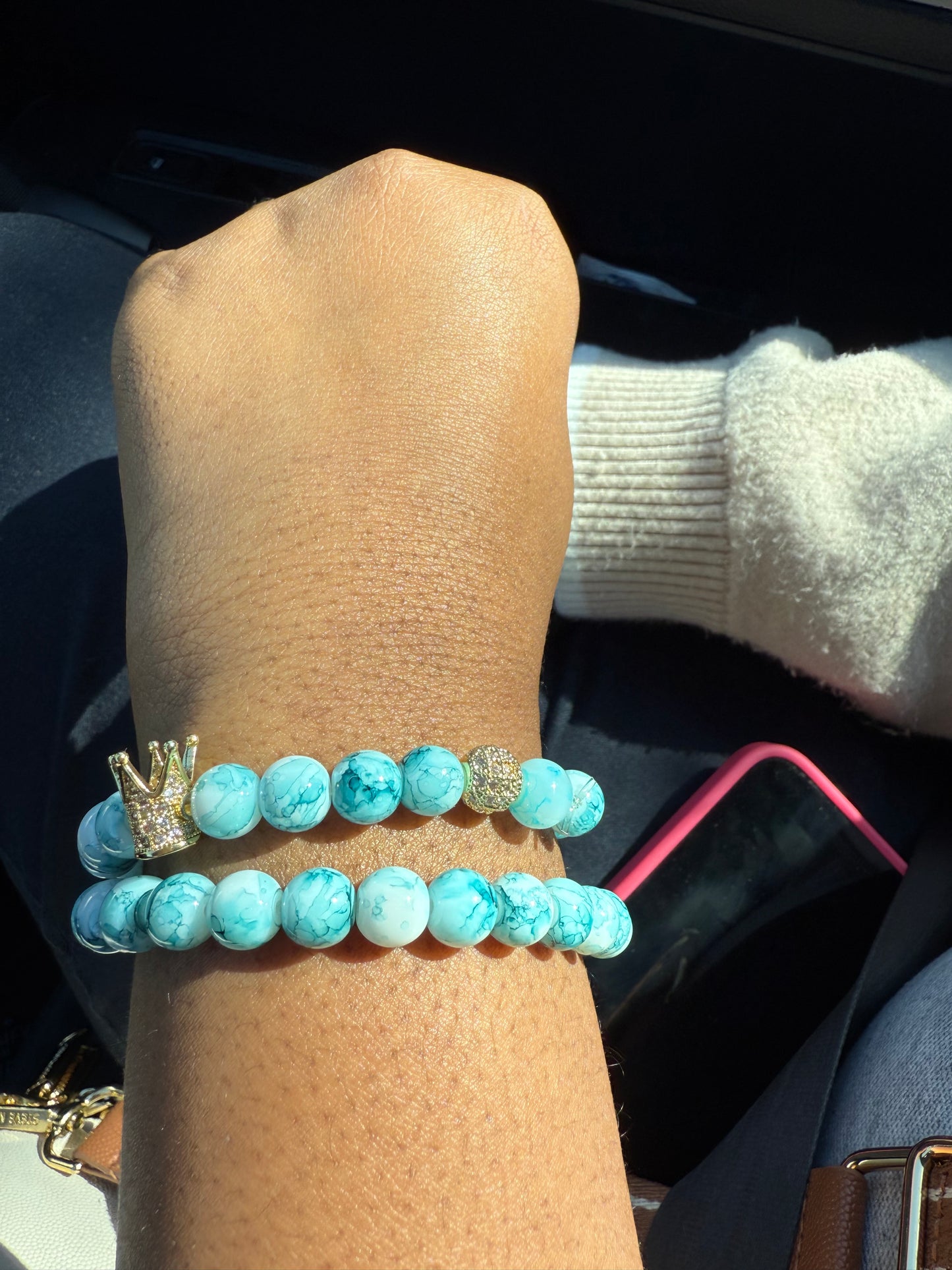 Turquoise Wave Set